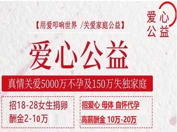 宾县捐卵助孕生子 爱心志愿者招募